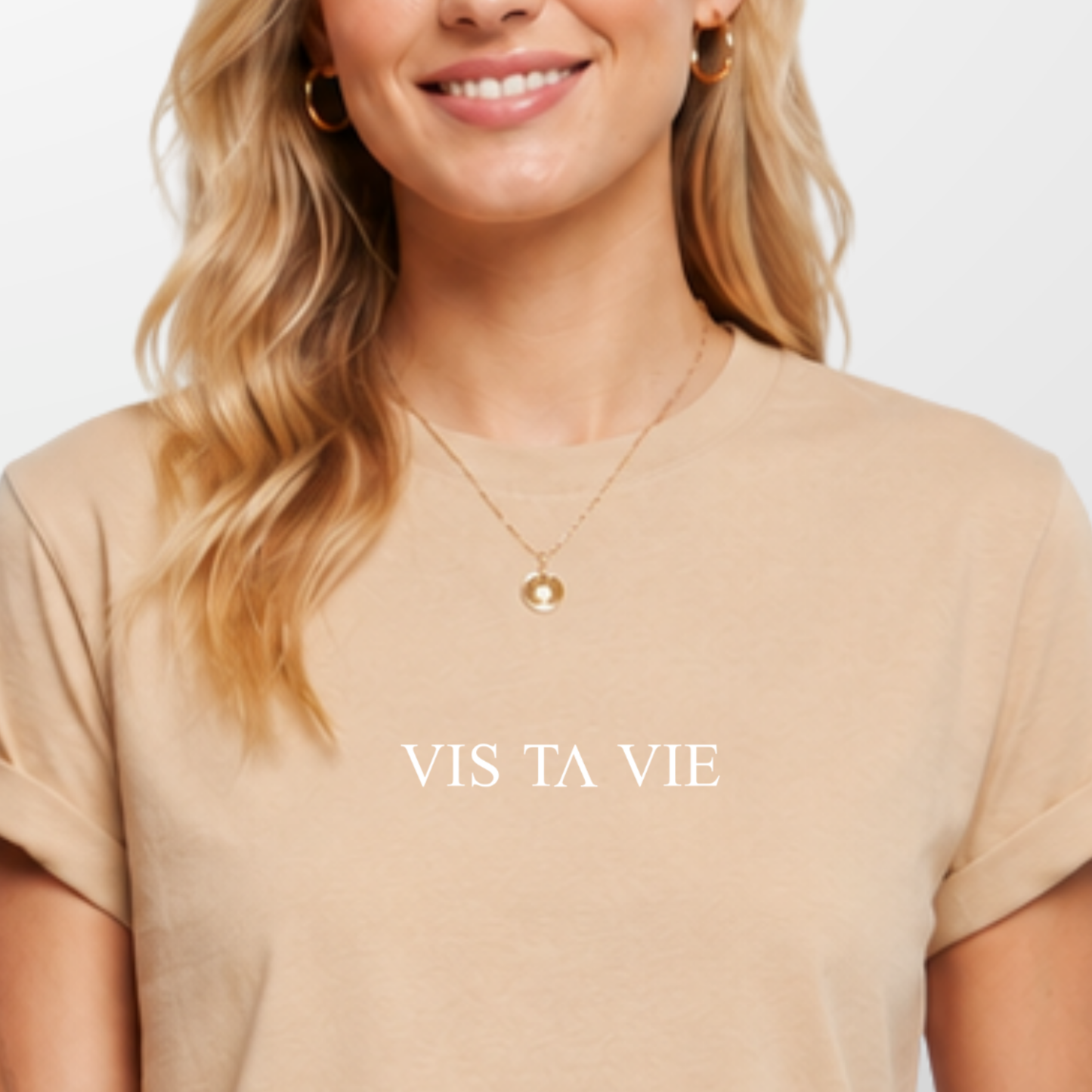 "VIS TA VIE"  Lucas Dumont X The Squad T-Shirt