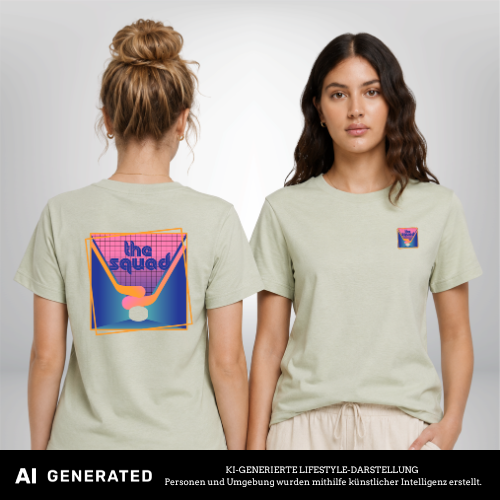Retro Vibes Ladies Shirt