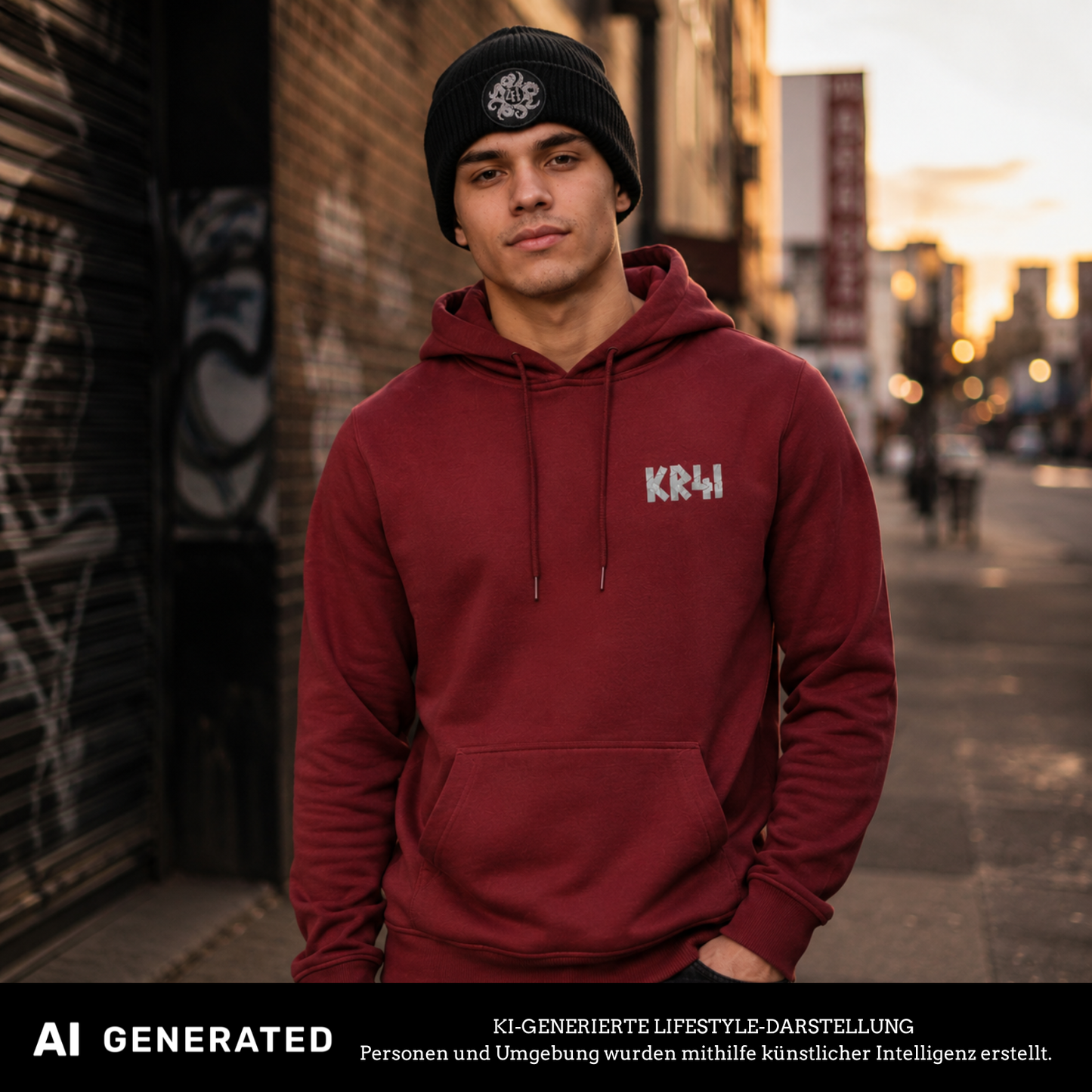 Krake 41 Beanie Kevin Reich X The Squad