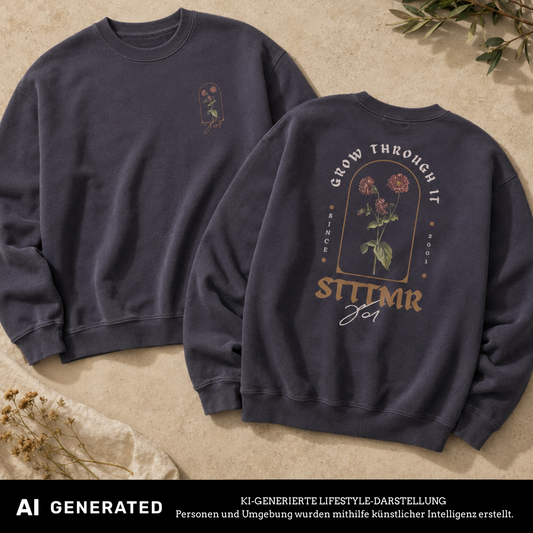 STTTMR Grow Through It Loose Fit Sweatshirt