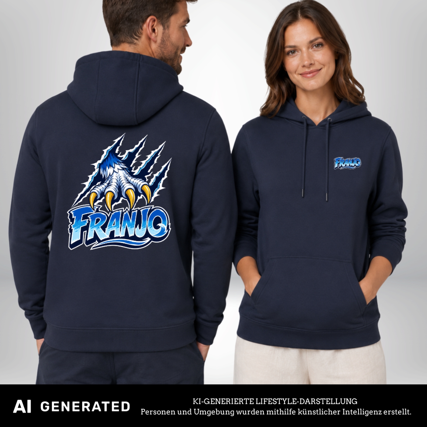 Adlerkralle Hoody  Maxi Franzreb X The Squad