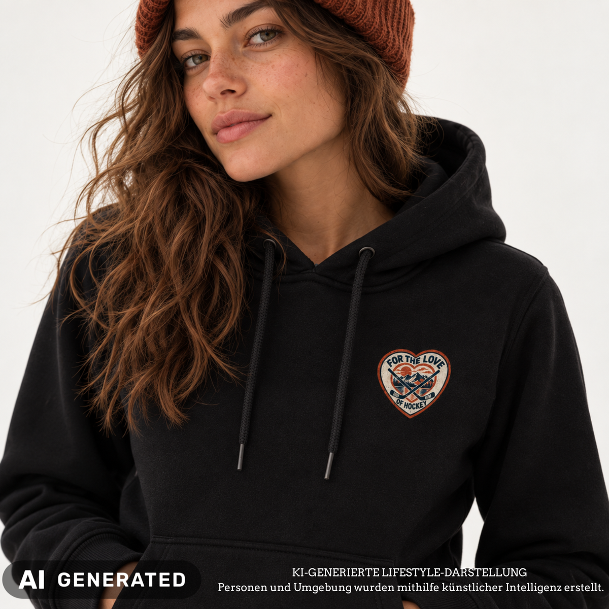 Vintage Love Ladies Heavy Hoody