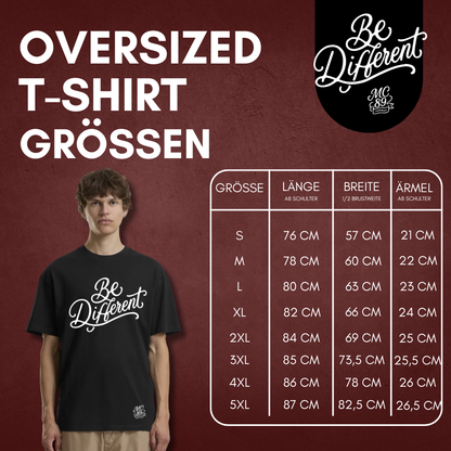 Matt Choupani "be different" Oversized Shirt
