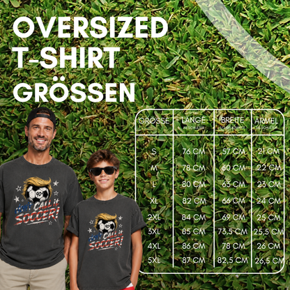 "DON´T CALL IT SOCCER" NeunzigPlus X The Squad Overized T-Shirt