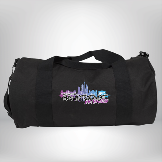 "WIR SIND EURE HAUPTSTADT, IHR BAUERN!" Broken Sticks X The Squad Weekender Canvas Sporttasche