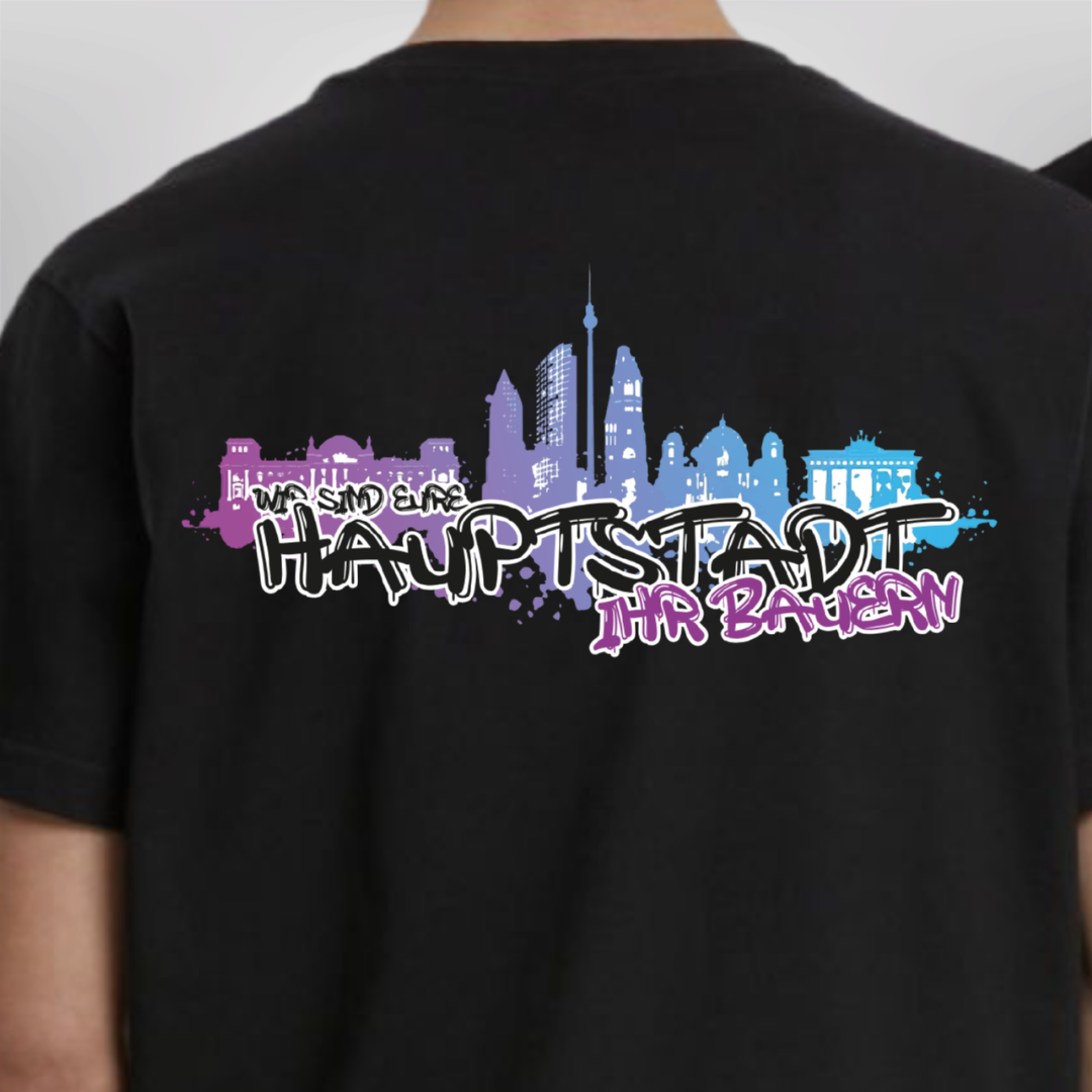 "WIR SIND EURE HAUPTSTADT, IHR BAUERN!" Broken Sticks x The Squad T-Shirt