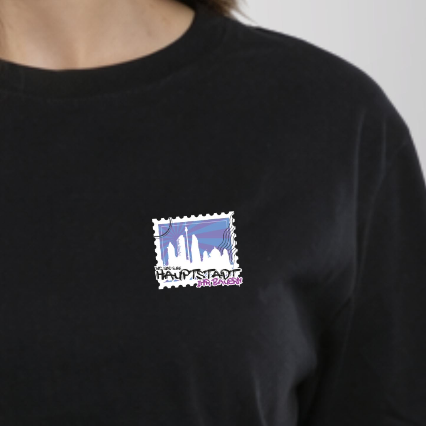 "WIR SIND EURE HAUPTSTADT, IHR BAUERN!" Broken Sticks x The Squad T-Shirt