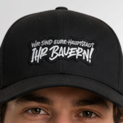 "WIR SIND EURE HAUPTSTADT, IHR BAUERN!" Snapback Cap * LIMITIERT AUF 50 STÜCK *