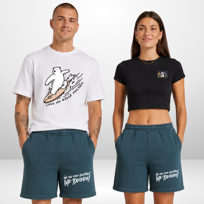 "WIR SIND EURE HAUPTSTADT, IHR BAUERN!" The Squad Vintage Heavy Hockey Shorts