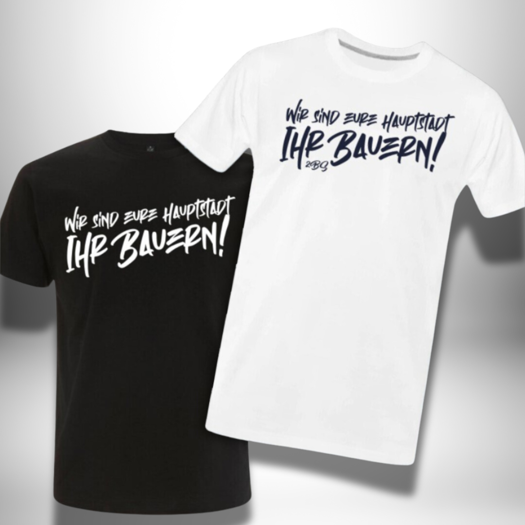 "Wir sind eure Hauptstadt" T-Shirt in 2 Farben * 2 Broken Sticks x THE SQUAD *
