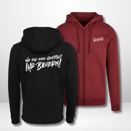 Neu: "Wir sind eure Hauptstadt"  🐻‍❄️🏒 Zip Hoodie in 2 Farben