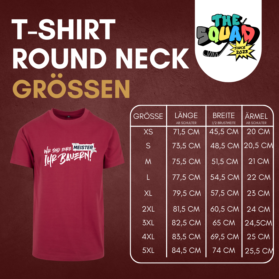 LIMITIERT: "Wir sind eure Meister" T-Shirt *2 BROKEN STICKS x THE SQUAD*