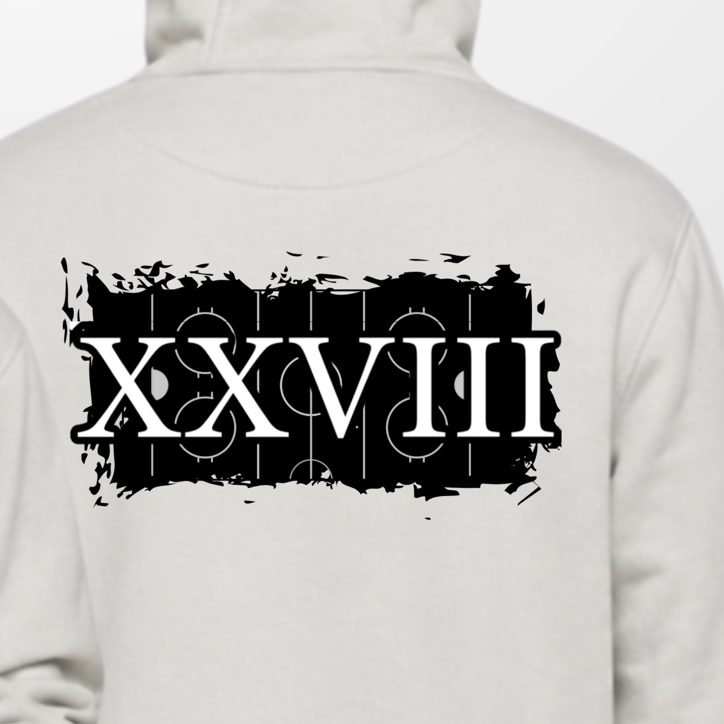 "XXVIII" Markus Lillich X The Squad Heavy Zip Hoody