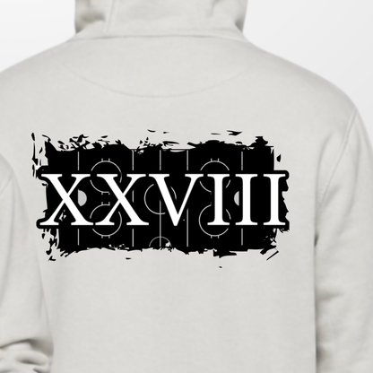 "XXVIII" Markus Lillich X The Squad Heavy Zip Hoody