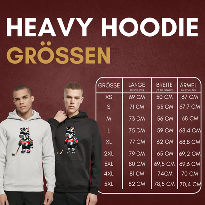 "ZEBRA MODE" The Squad  Heavy Hoodie in 2 Farben