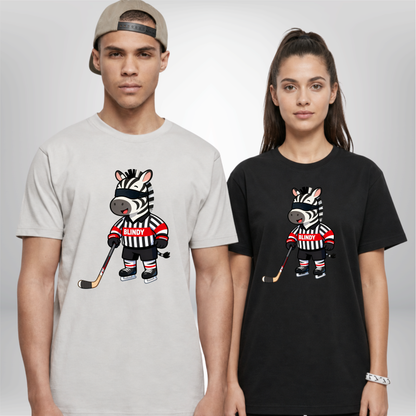 "ZEBRA MODE" The Squad Hockey T-Shirt in 2 Farben