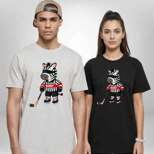 "ZEBRA MODE" The Squad Hockey T-Shirt in 2 Farben