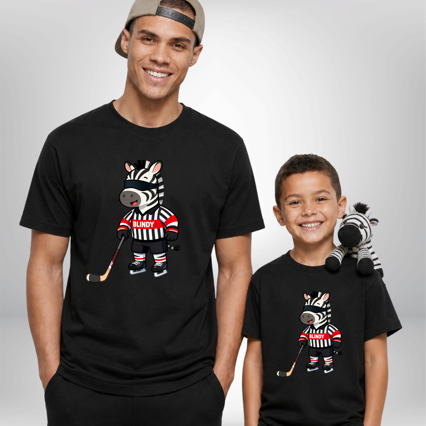"ZEBRA MODE" The Squad Hockey T-Shirt in 2 Farben