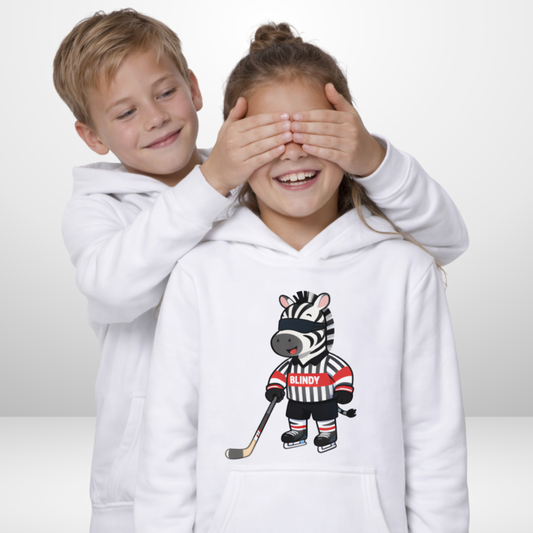 "ZEBRA MODE" The Squad Kids Hoody