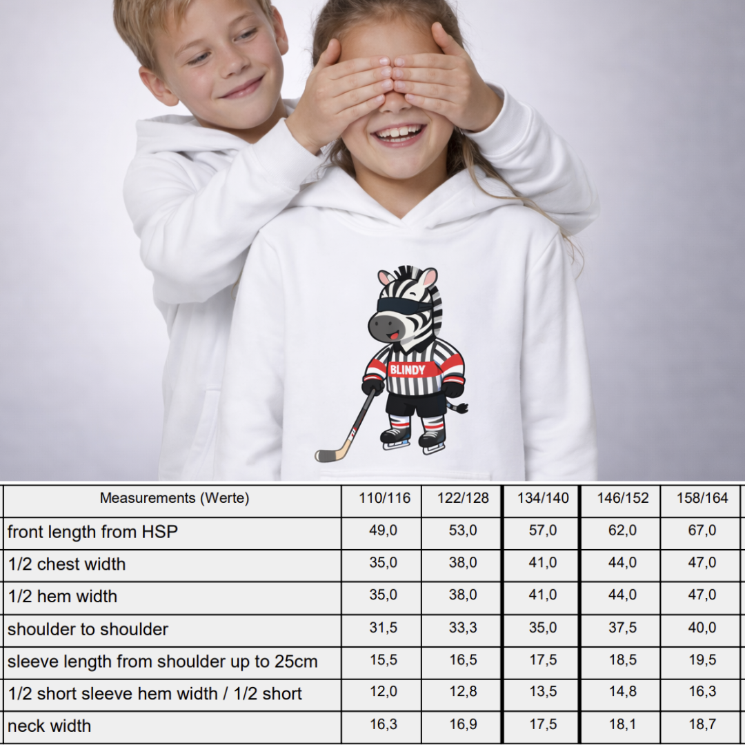 "ZEBRA MODE" The Squad Kids Hoody