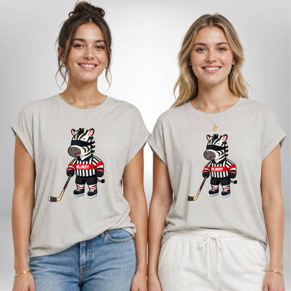 "ZEBRA MODE" The Squad Ladies Shirt