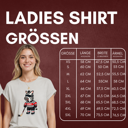 "ZEBRA MODE" The Squad Ladies Shirt
