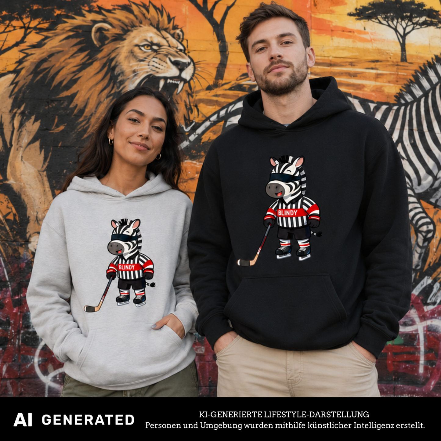 Zebra Mode Hoody