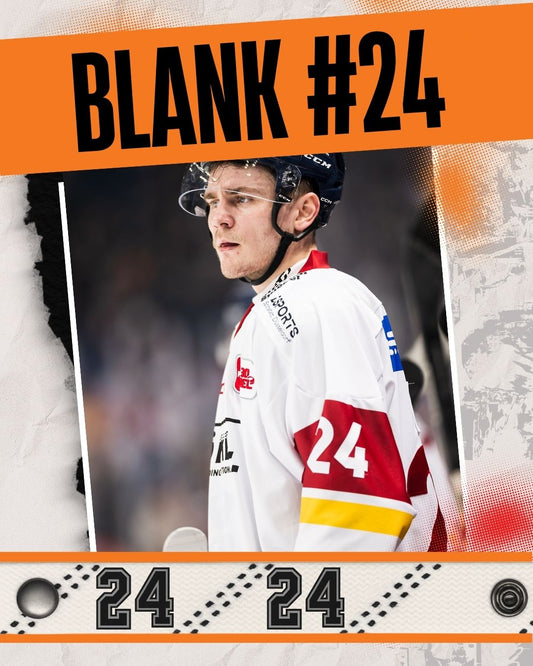 #24 Eishockey Armband Alex Blank #24 - GAMECODE Lace Armband
