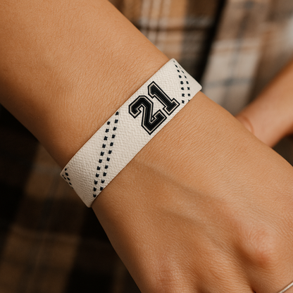 #21 Eishockey Armband Manuel Wiederer #21 - GAMECODE Lace Armband