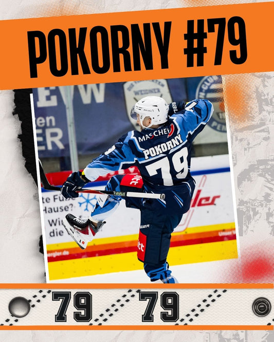 #79 Eishockey Armband Calvin Pokorny #79 - GAMECODE Lace Armband