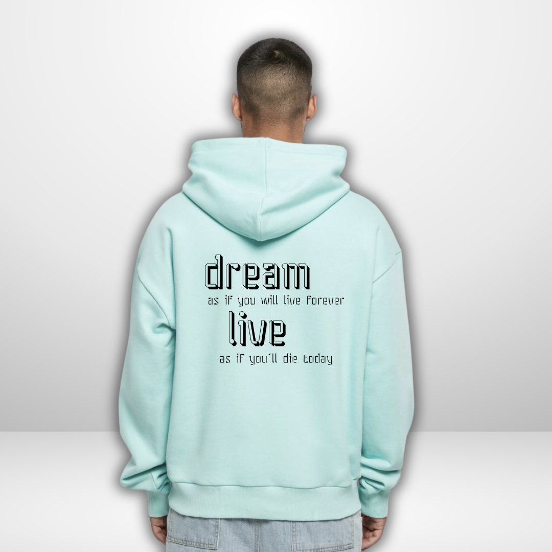 𝕋𝕚𝕞𝕠 𝔾𝕒𝕞𝕤 "dream/live" Ultra Heavy Oversized Hoodie in 2 Farben