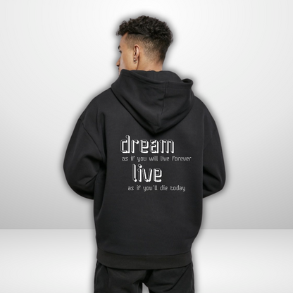 𝕋𝕚𝕞𝕠 𝔾𝕒𝕞𝕤 "dream/live" Ultra Heavy Oversized Hoodie in 2 Farben