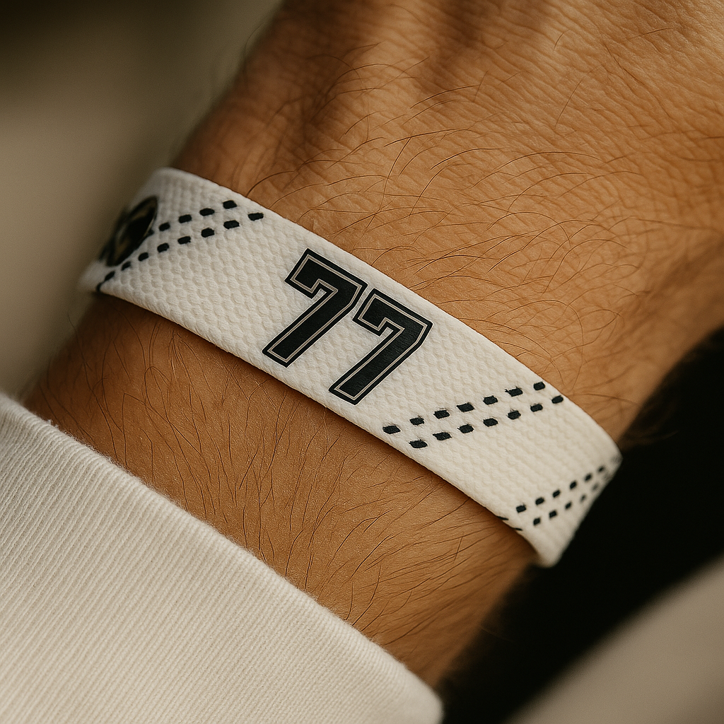 #77 Eishockey Armband Eric Hördler #77 - GAMECODE Lace Armband