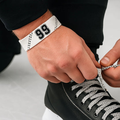 GAMECODE Eishockey Armband mit wählbarer Trikotnummer 0-99