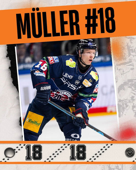 #18 Eishockey Armband Jonas Müller #18 - GAMECODE Lace Armband