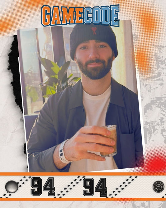 #94 Eishockey Armband Liam Kirk #94 - GAMECODE Lace Armband