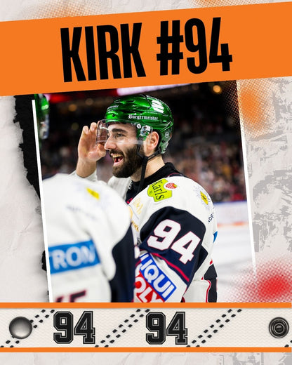 #94 Eishockey Armband Liam Kirk #94 - GAMECODE Lace Armband