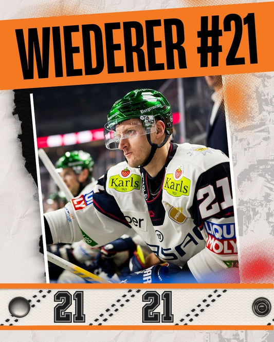 #21 Eishockey Armband Manuel Wiederer #21 - GAMECODE Lace Armband