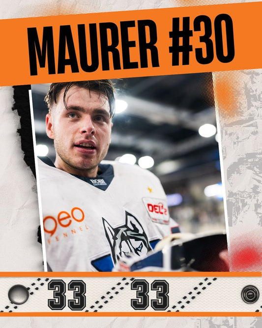#63 Eishockey Armband Philipp Maurer  #33 - GAMECODE Lace Armband