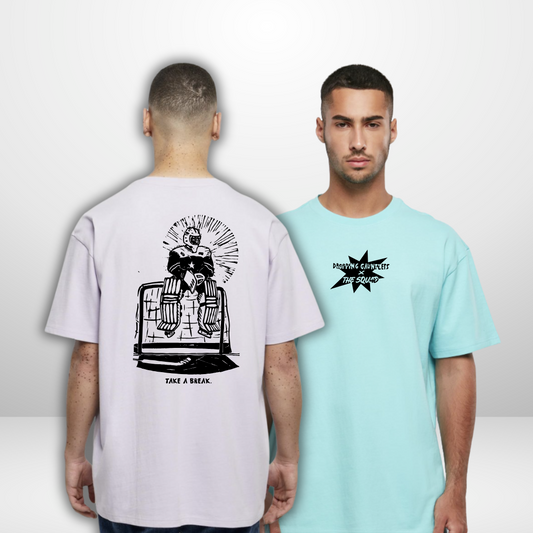 𝔡𝔯𝔬𝔭𝔭𝔦𝔫𝔤 𝔤𝔞𝔲𝔫𝔱𝔩𝔢𝔱𝔰 🏒⏸️ take a break ⏸️🏒 Oversized Shirt in 2 Farben